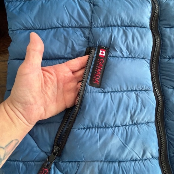 NWOT Canada Weather Gear blue packable quilted jacket size XL - Picture 5 of 14